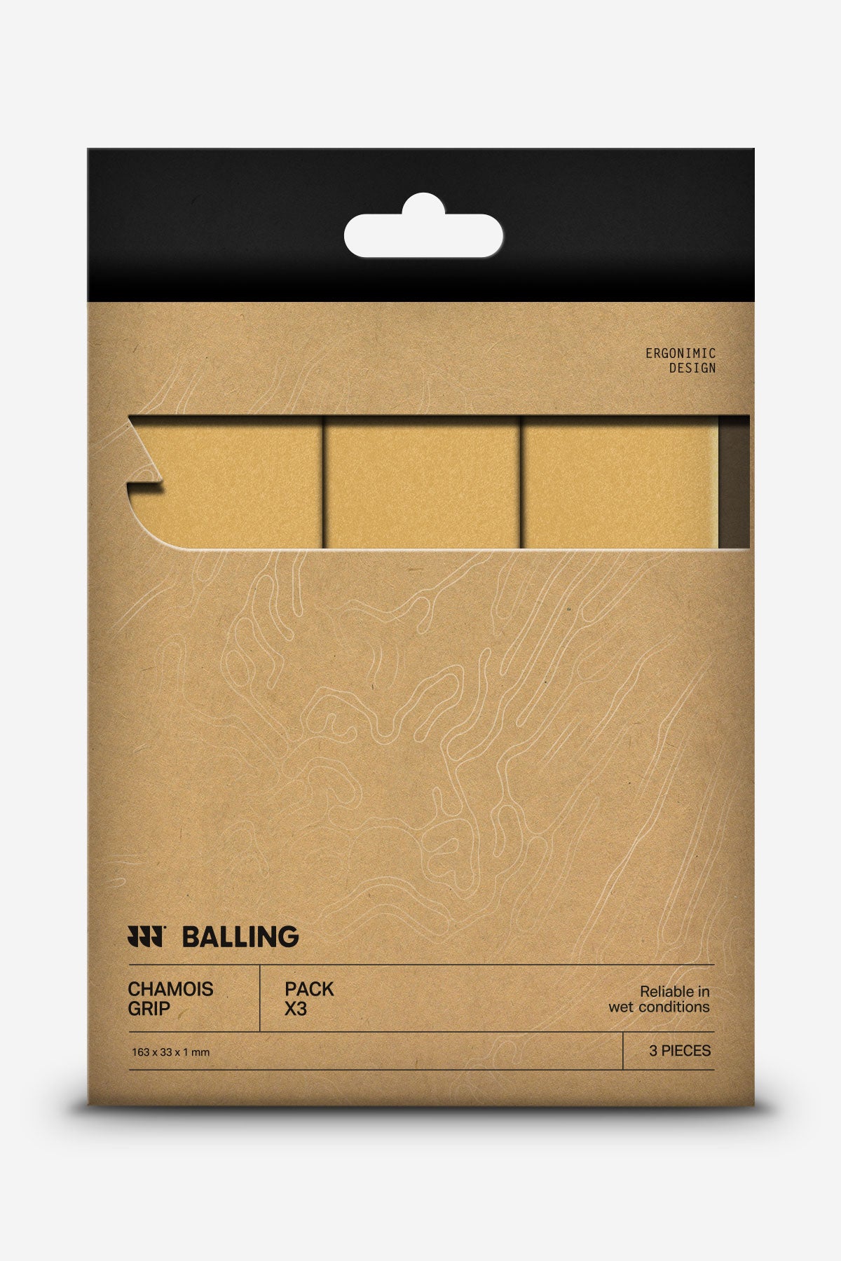 Chamois Grip Natural x3