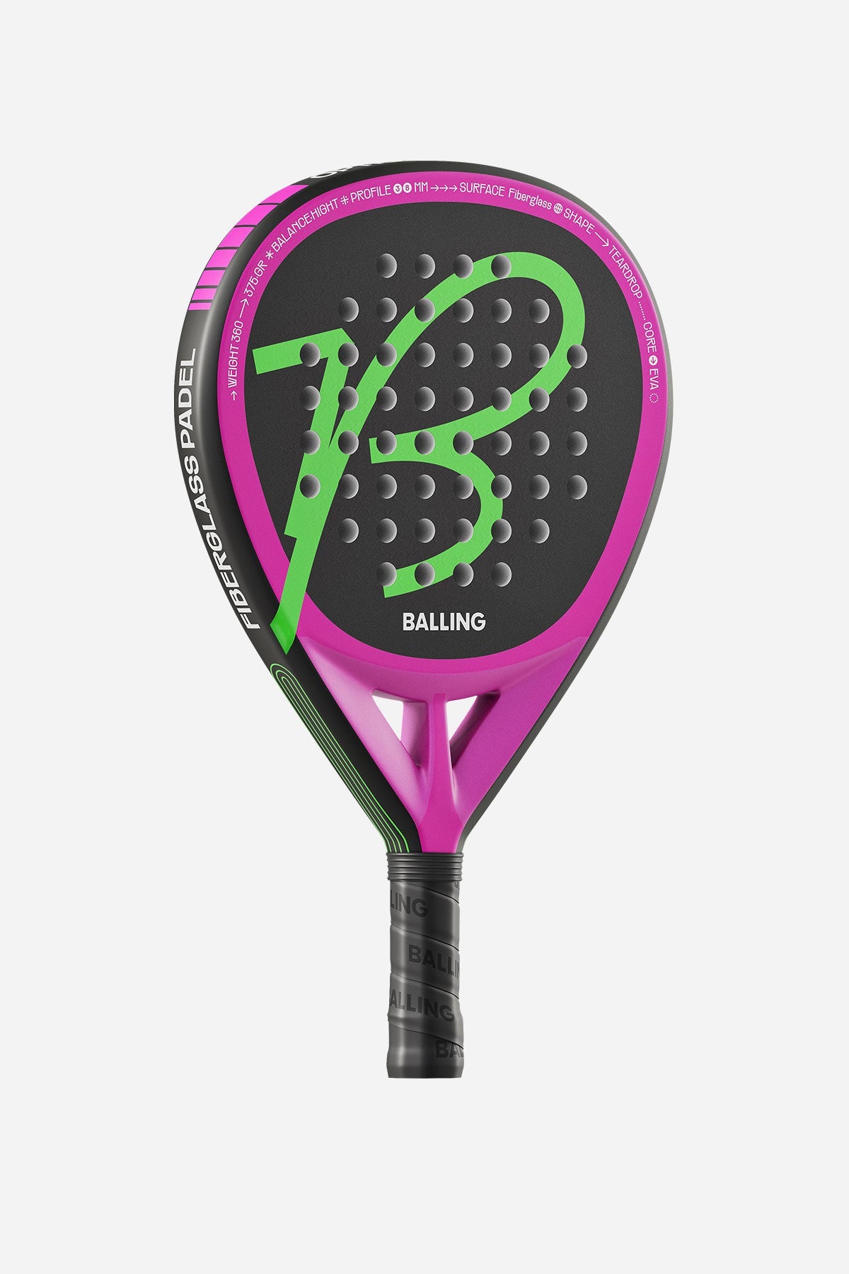 Inflatable Padel Racket Balling Aerial Teardrop Padel Racket